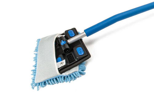 BLUE Mitt on a Stick PRO+ | Premium Car Wash Mop, Brush, Pole, Mitt