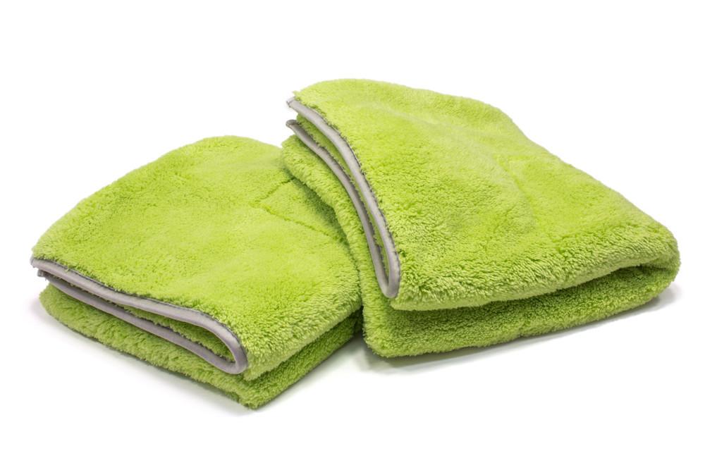 Autofiber [Motherfluffer] Plush Rinseless Wash and Drying Towel (16 in. x  16 in., 1100 gsm) 2 pack
