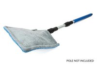 Autofiber [Mitt on a Stick PRO]  Locking Head Wash Tool with (61" Pole)