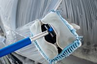 Mitt on a Stick PRO+ | Premium Car Wash Mop, Brush, Pole, Mitt