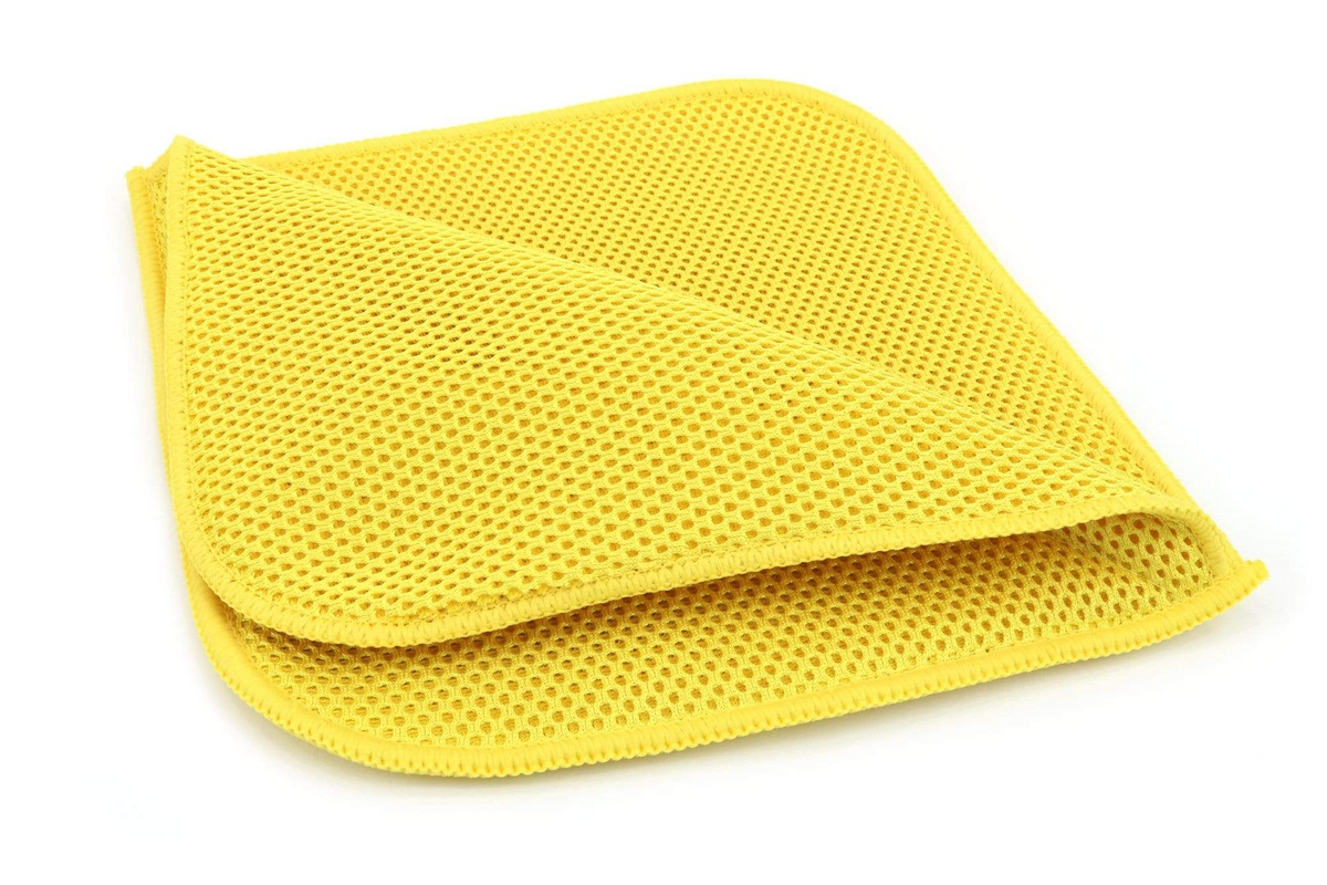 Autofiber [Bug/Decon Flip] Microfiber Mesh Bug & Decontamination Towels - (8 in. x 8 in., 300 gsm) 3 pack