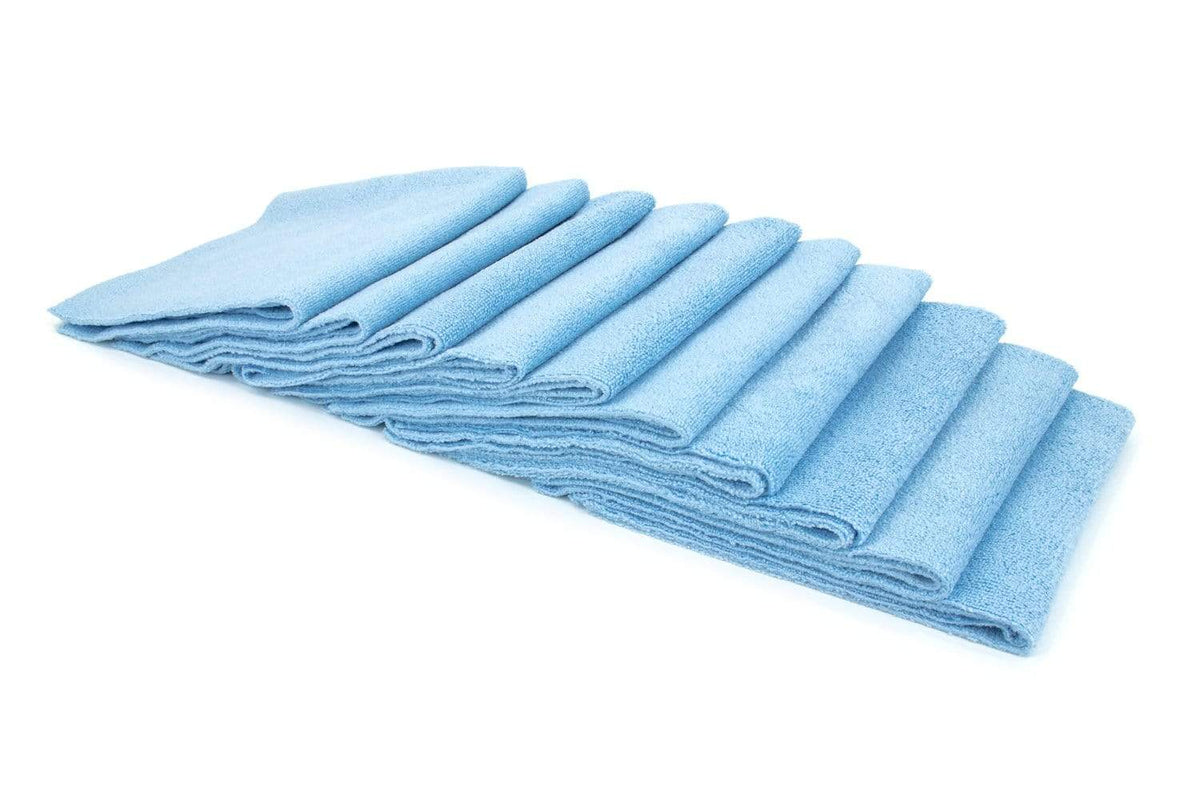 Premium 16 x 16 Microfiber Towel - Blue –