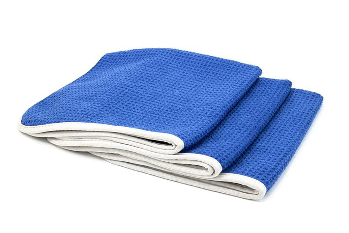 Autofiber [No Streak Freak] Microfiber Waffle-Weave Glass Towel (16 in. x 16 in. 400 gsm) 3 pack Towel - Autofiber Canada