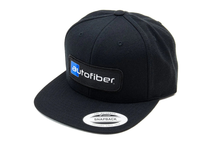 [Autofiber Hat] Adjustable Fit - Black Patch